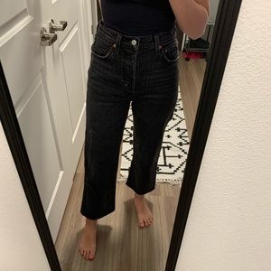 Levi’s Ribcage Straight Ankle Jeans